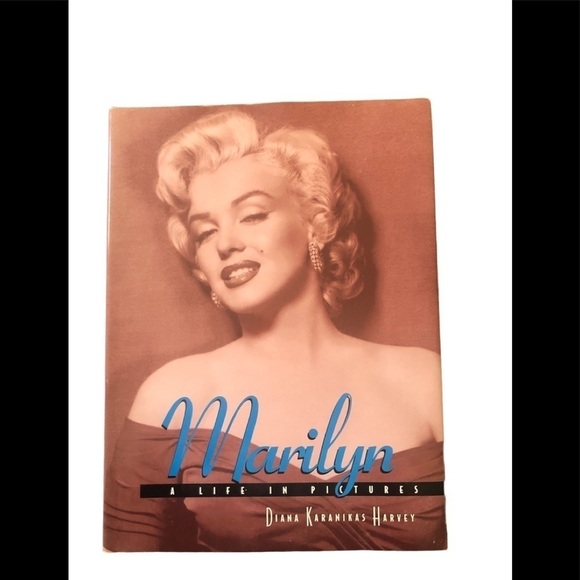 Marilyn Monroe A Life Of Pictures Coffee Table Hardcover Book Illustrated - Picture 1 of 9